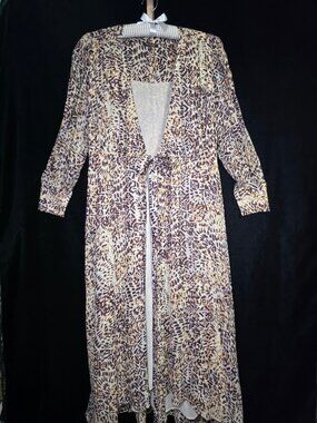 Massimo Dutti Maxi Wrap Dress EU-38 US-6